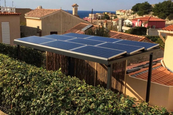 5.4kWh Photovoltaik Komplettanlage 24m² (12 Module) – Bild 2