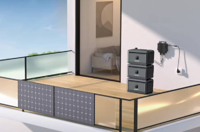 900W Plug & Play Anlage mit 2kWh Speicher