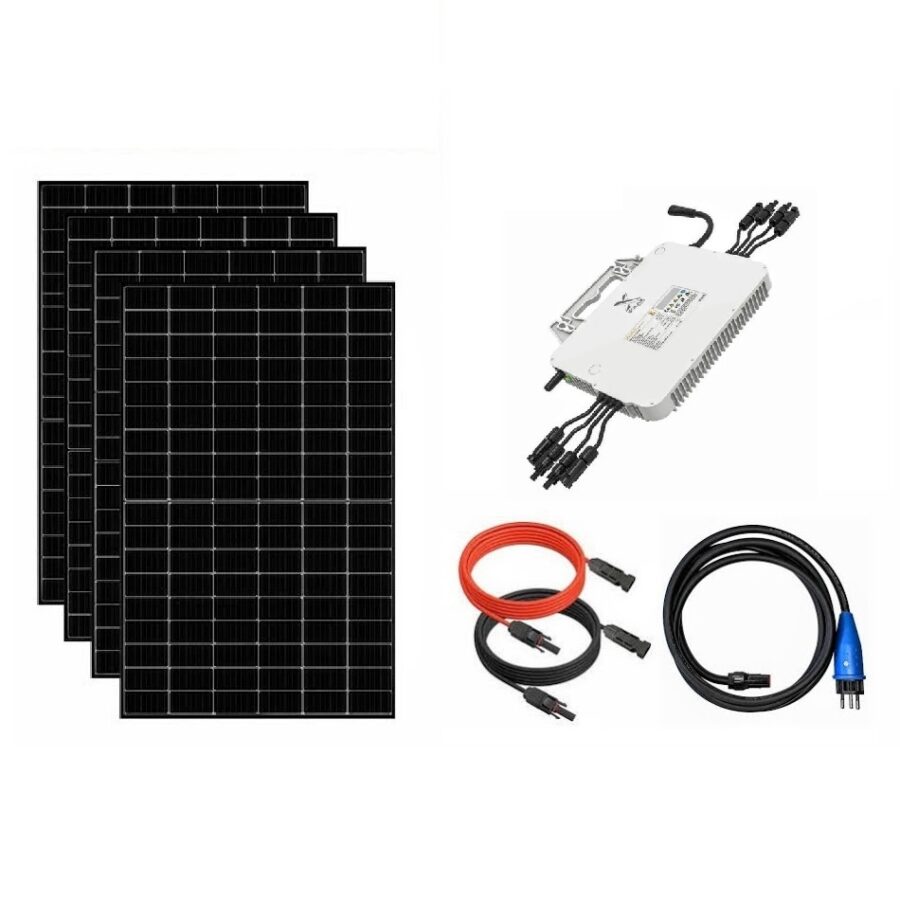 1800W (600W) Plug&Play Solaranlage Solaranlage mit Modulwechselrichter für unterschiedliche Ausrichtungen! (Kopie)